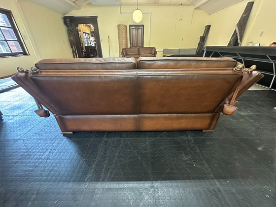 Sofa „Castle“ von Muylaart. 2,5-Sitzer – 2 Sitzer Sofas, Leather (photo 5 of 12)