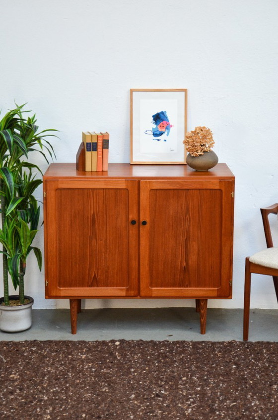 Image 1 of Credenza vintage, cassettiera in teak, stile metà secolo, anni '70, armadio retrò