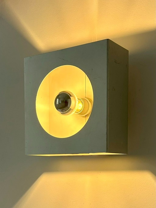 Vintage-Wandleuchte von Guy Bertrand für Disderot, eloxiertes Aluminium, Frankreich 1969 – wandlampen, Metal (photo 2 of 7)