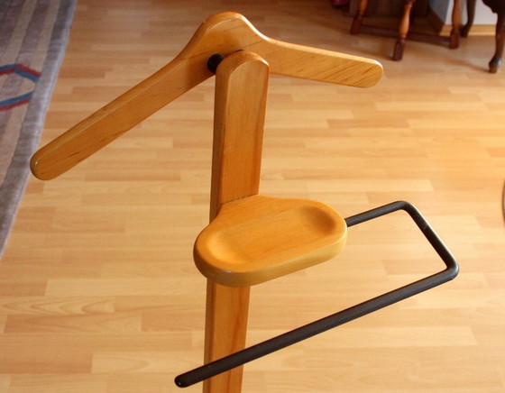 Image 1 of Stylish valet stand - clothes stand - valet stand from the 80s