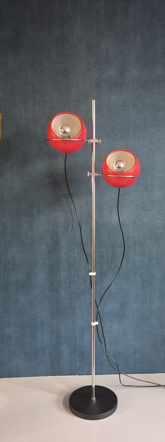 Image 1 of Vintage Vloerlamp / Gepo Bollenlamp / Jaren 60