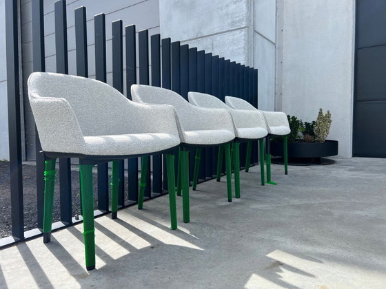 Image 1 of 4x chaises softshell Vitra Bouroullec