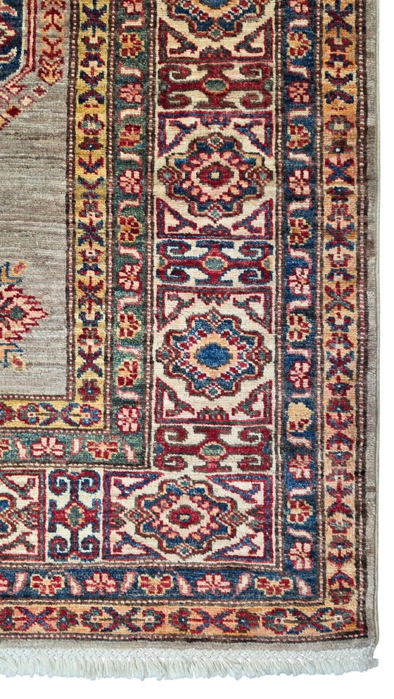 Image 1 of Handmade oriental wool Ziegler Kazak carpet New! 168x237cm