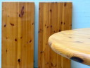 Extendable dining table made of solid pine by Dyrlund Denmark, 1980s