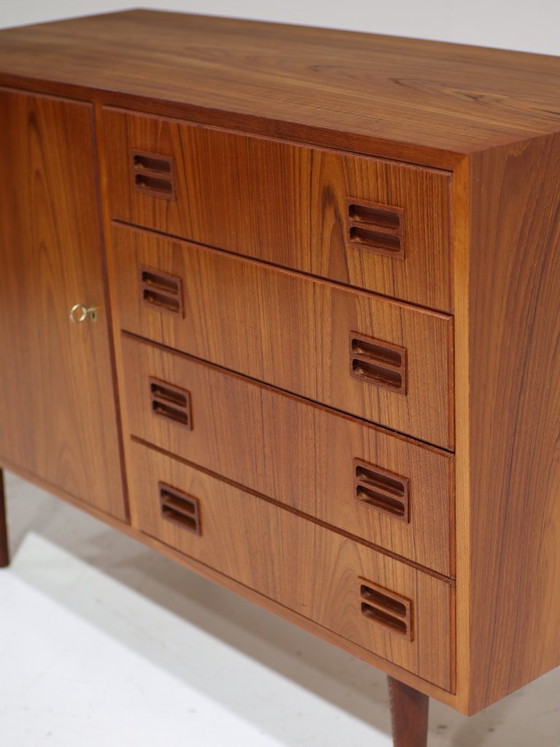 Image 1 of Sideboard with drawers, teak, Danish vintage, 1960s