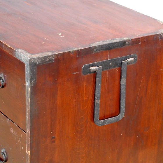 Cassettiera giapponese Tansu, circa 1890 – Cassettiere, Iron, Wood (photo 6 of 14)