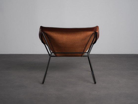 Sillón “Stitch” de Dennis Marquart para OX Denmarq, Dinamarca, década de 2010, Sillones reclinables, Cuero (foto 4 de 10)