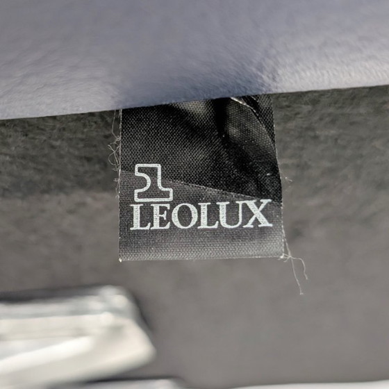 Image 1 of Original Leolux Tango Sofa Design Couch Leather Black Italy