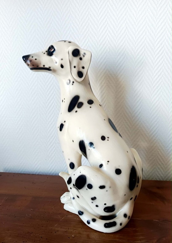 Image 1 of Vintage ceramic Dalmatian dog, Italy 1970