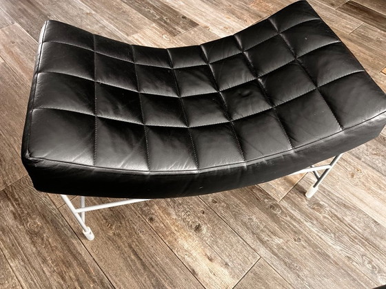 Image 1 of Leolux Volare Sessel + Fußhocker