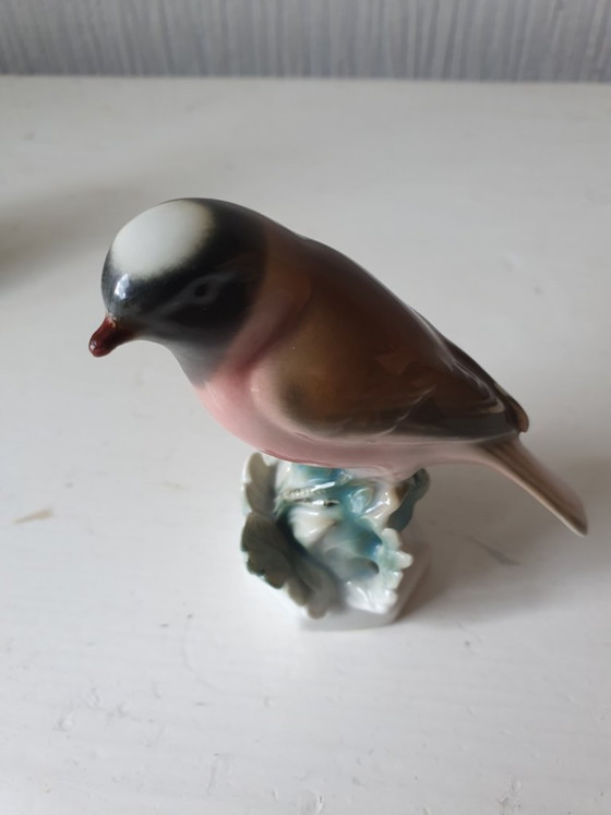 Image 1 of Lot de 2 oiseaux en porcelaine Unterweißbach (Heinz Schaubach)