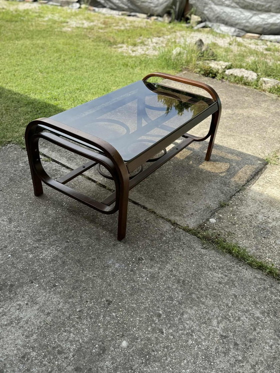 Table basse hongroise vintage de Hajdú, années 1960 – Livres d'art, Bois, Mid Century Modern (photo 4 of 7)
