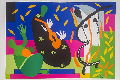 Henri Matisse - La tristesse du roi (1952)