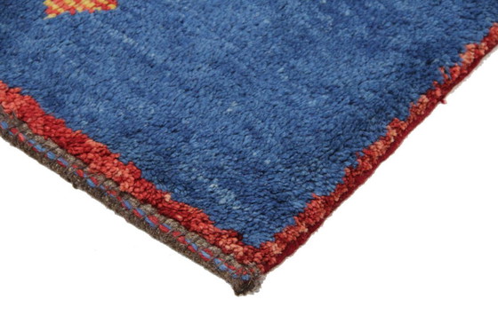 Image 1 of Original Perserteppich Gabbeh Ghashghai Orientteppich 193 cm x 153 cm Alt Natur