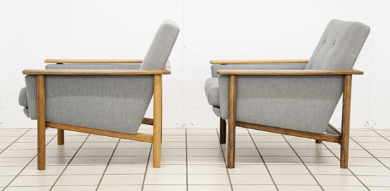 Image 1 of 2x Scandinavian Mid - Century Armchairs