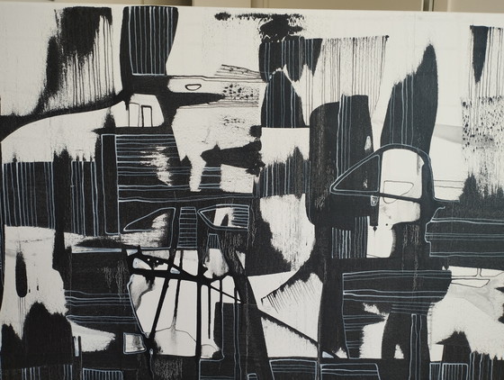 Image 1 of Composition abstraite XXL de Natia Antadze