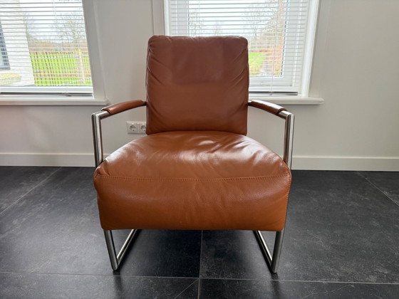 Image 1 of 2x Sillón Musterring de cuero