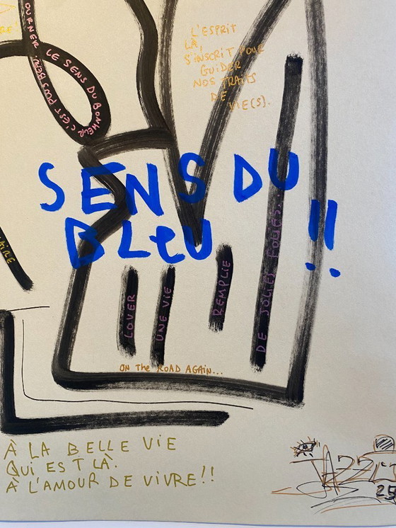 Image 1 of Jazzu - Gevoel voor blauw Het leven is mooi