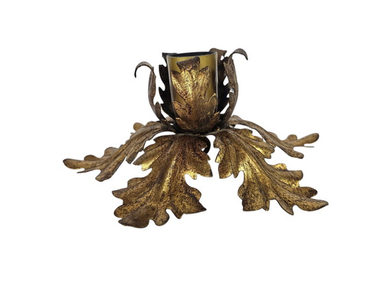 Image 1 of Studio Banci Firenze - Applikation - Deckenleuchte - Gold - Italien - 70er Jahre