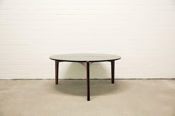 Image 1 of Table basse ronde vintage Sven Ellekaer