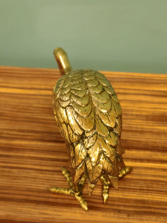 Image 1 of Set Messing Kranich Kranich Vögel