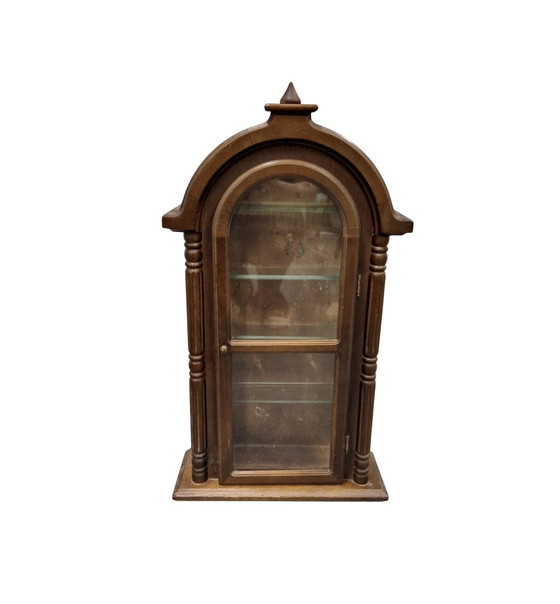 Vetrina a Parete Sospesa Antica – Vetrine, Glass, Wood (photo 2 of 15)