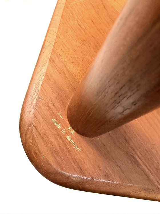 Image 1 of Table d'appoint d'angle vintage « Minerva », France & Son '60