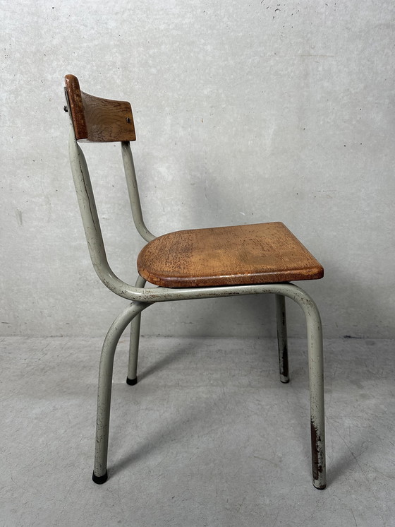 Image 1 of Sedia industriale TUBAX - Willy Van Der Meeren - 1959