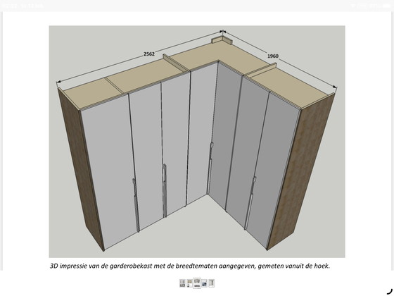 Image 1 of MAB luxury Italian design wardrobe