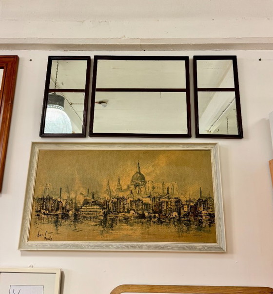 Image 1 of Set of 3 Wall Mirrors by STAG