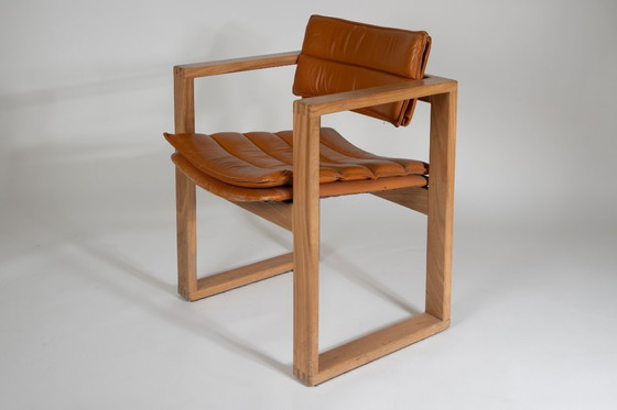 Image 1 of Ensemble de 4 chaises à repas par Ate van Apeldoorn pour Houtwerk Hattem