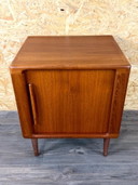 Credenza in teak anni '60/'70, design moderno danese, Danimarca