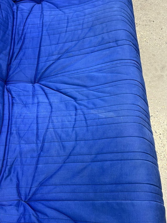 Image 1 of Ligne Roset Yoko bank – 3-zits – blauw – designklassieker