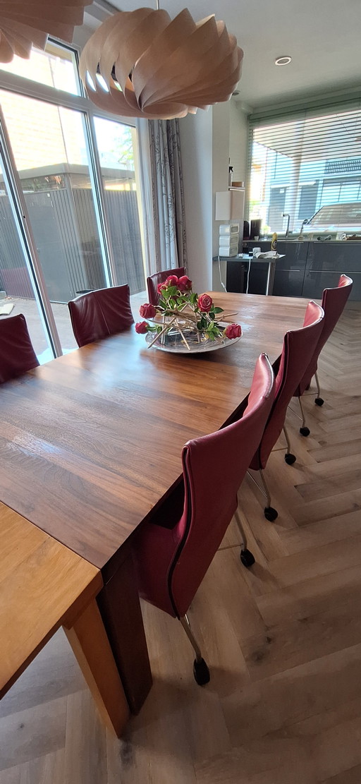 Leolux Vivre Large dining table – eettafels, Wood (photo 2 of 7)