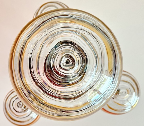 Vintage Doria cascade lamp – Hanglampen, Glas, Kunststof (photo 2 of 10)