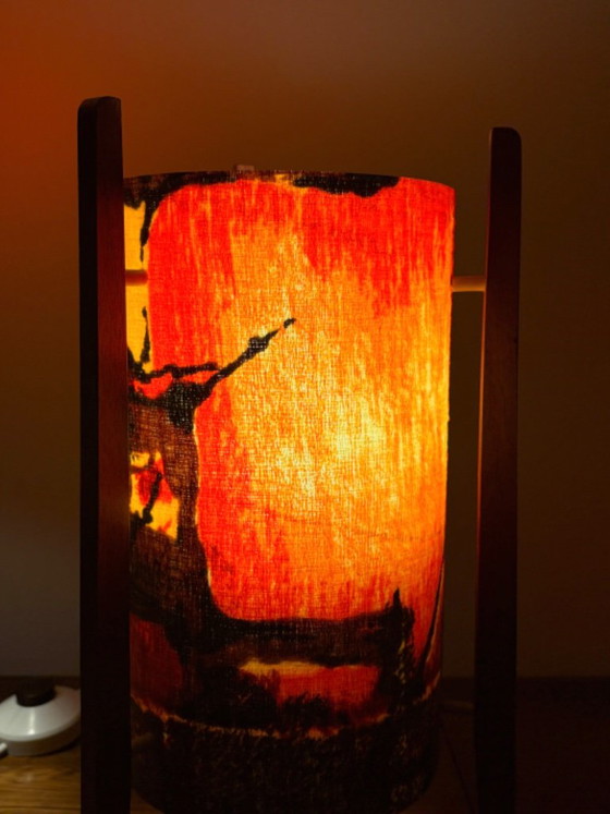 Beautiful rare set of rocket lamps from the 50s/60s – Table lamps, Fiberglass (photo 19 of 19)