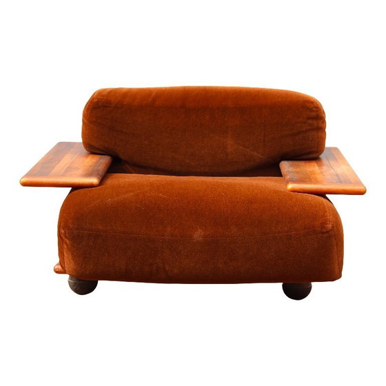 Image 1 of 2x poltrone pianura di mario bellini per cassina, italia, 1970s