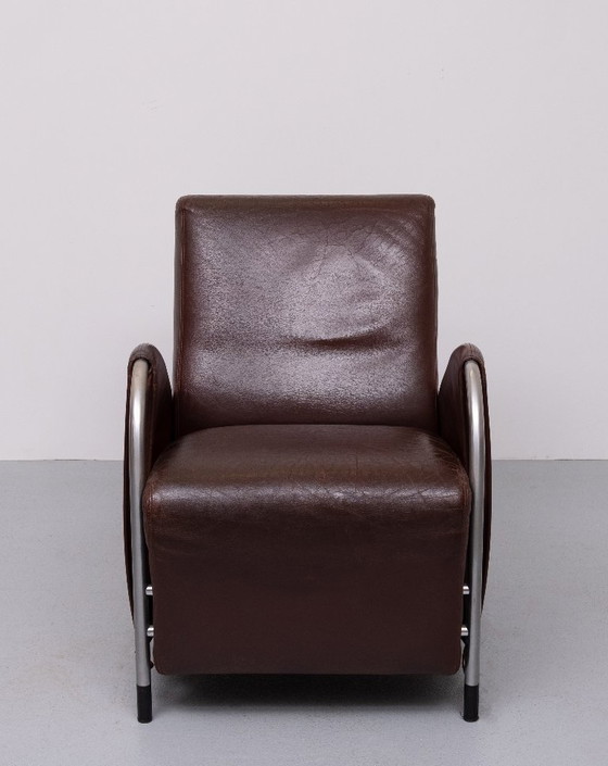 Image 1 of Art Deco lounge chair Design Jan des Bouvrie for Gelderland ID
