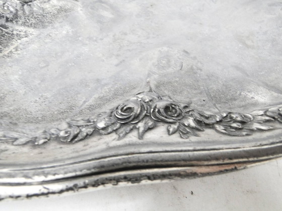 Plato de Verit, Varsovia, Polonia, principios del siglo XX. – Accesorios de mesa, Metal, Silver (photo 5 of 12)