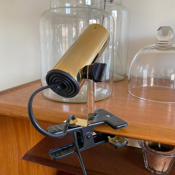 Image 1 of Vintage design gold metal spotlight wall light