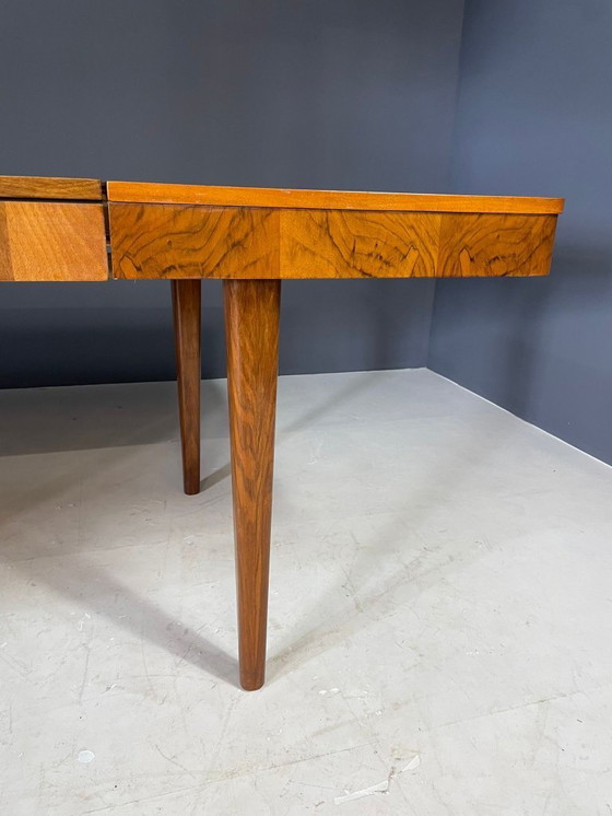 Image 1 of Extendable Dining Table by Jindřich Halabala, Czechoslovakia, 1950s
