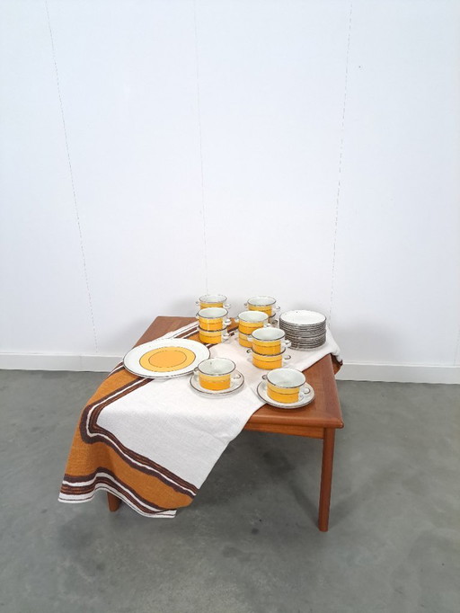 Servies Set Stonehenge, Midwinter, Wedgwood England, Soepkommen, Borden, Tafelkleed en Schaal