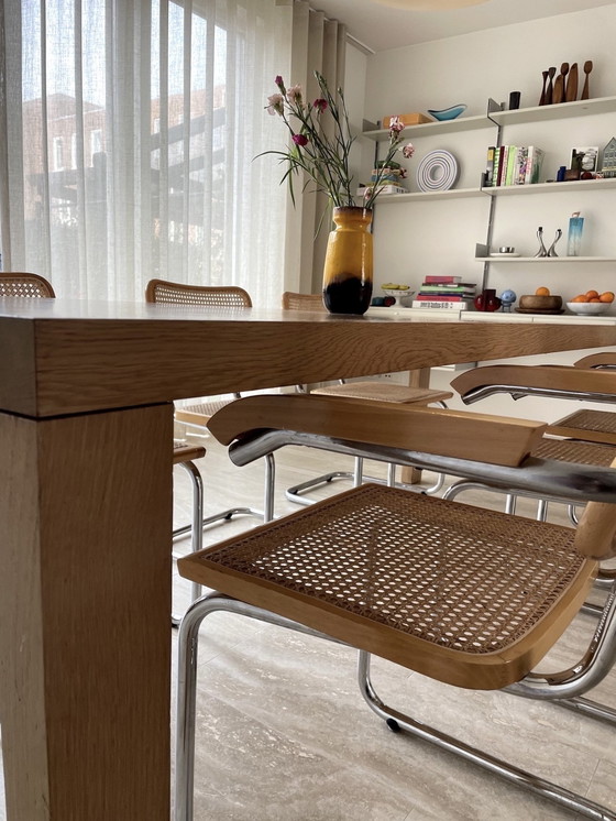 Image 1 of Arco Essenza Table de salle à manger en chêne massif - 240x90 cm