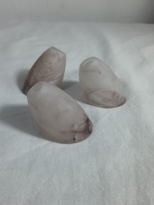G4 alabaster glass shell caps