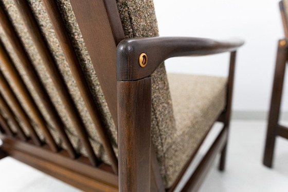 Image 1 of Paar Mid Century Sessel B7522 von Zenon Bączyk, Polen, 1960er Jahre