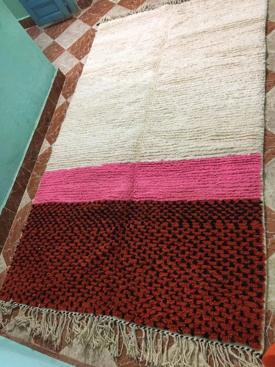 Prächtiger einzigartiger handgefertigter Teppich 250cm x 150cm – Teppiche & Läufer, Wool (photo 4 of 12)