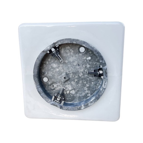 Image 1 of Lampada da soffitto in vetro bianco, RZB Bamberg, Germania, anni '70.