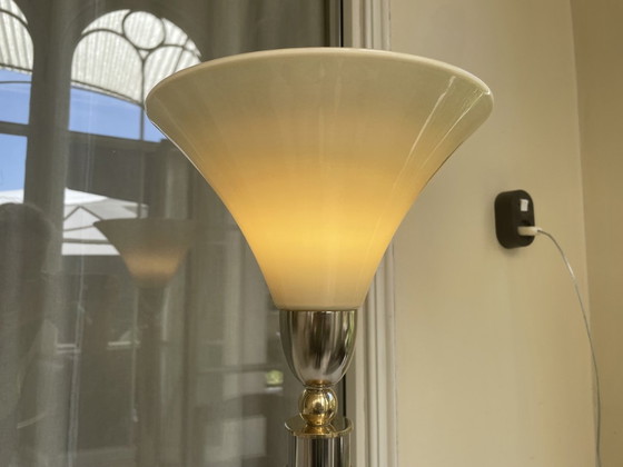Image 1 of Lampada da tavolo a luce abbagliante Maison Jansen 1970, francese