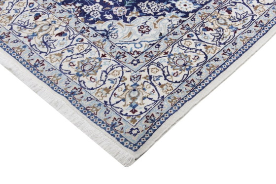 Image 1 of Original Handgeknüpfter Perserteppich Nain 9 LA Fein mit Seide 345 x 150 cm