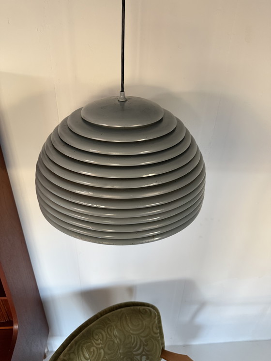 Image 1 of Lampada a sospensione vintage in metallo 'Saturnus', Staff Leuchten '70